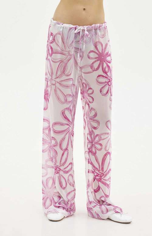 ZINA C THROUGHT PANTS