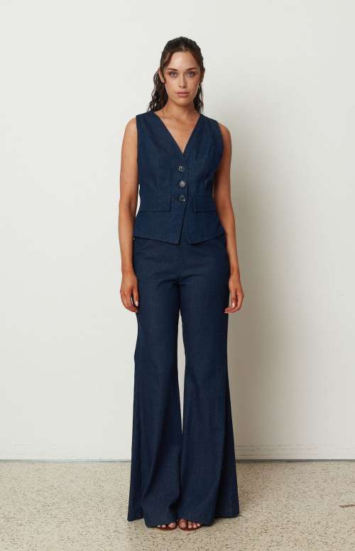 DENIM BELL BOTTOMS