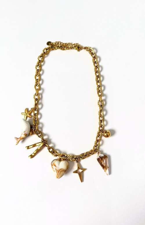 SUMMER NECKLACE WITH CHARMS