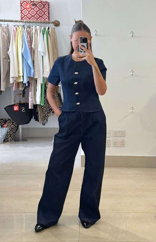 CO-ORD DENIM | SHIRT & TROUSERS
