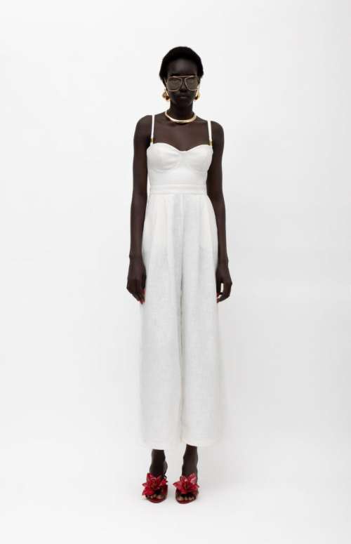 IVORY JUMPSUIT