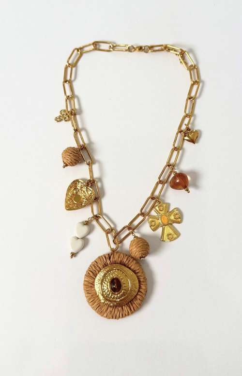 SUMMER NECKLACE WITH CHARMS
