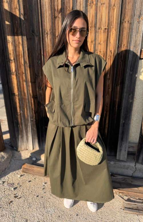 CO-ORD VEST & MAXI SKIRT