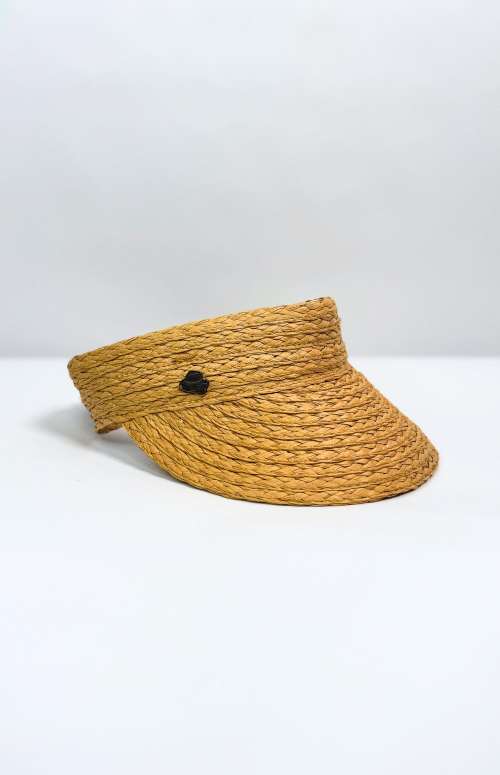 HANDMADE PAPER STRAW VISOR