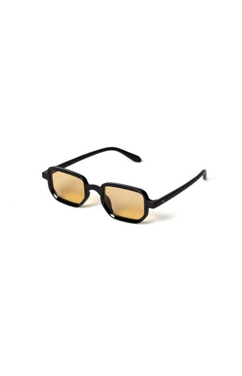 KAIA BLACK/ORANGE SUNGLASSES