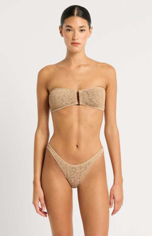 SET BLAKE BANDEAU & VISTA BRIEF | OAT LEOPARD