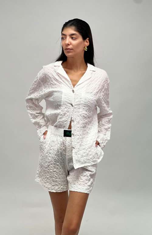 WHITE COTTON CO-ORD
