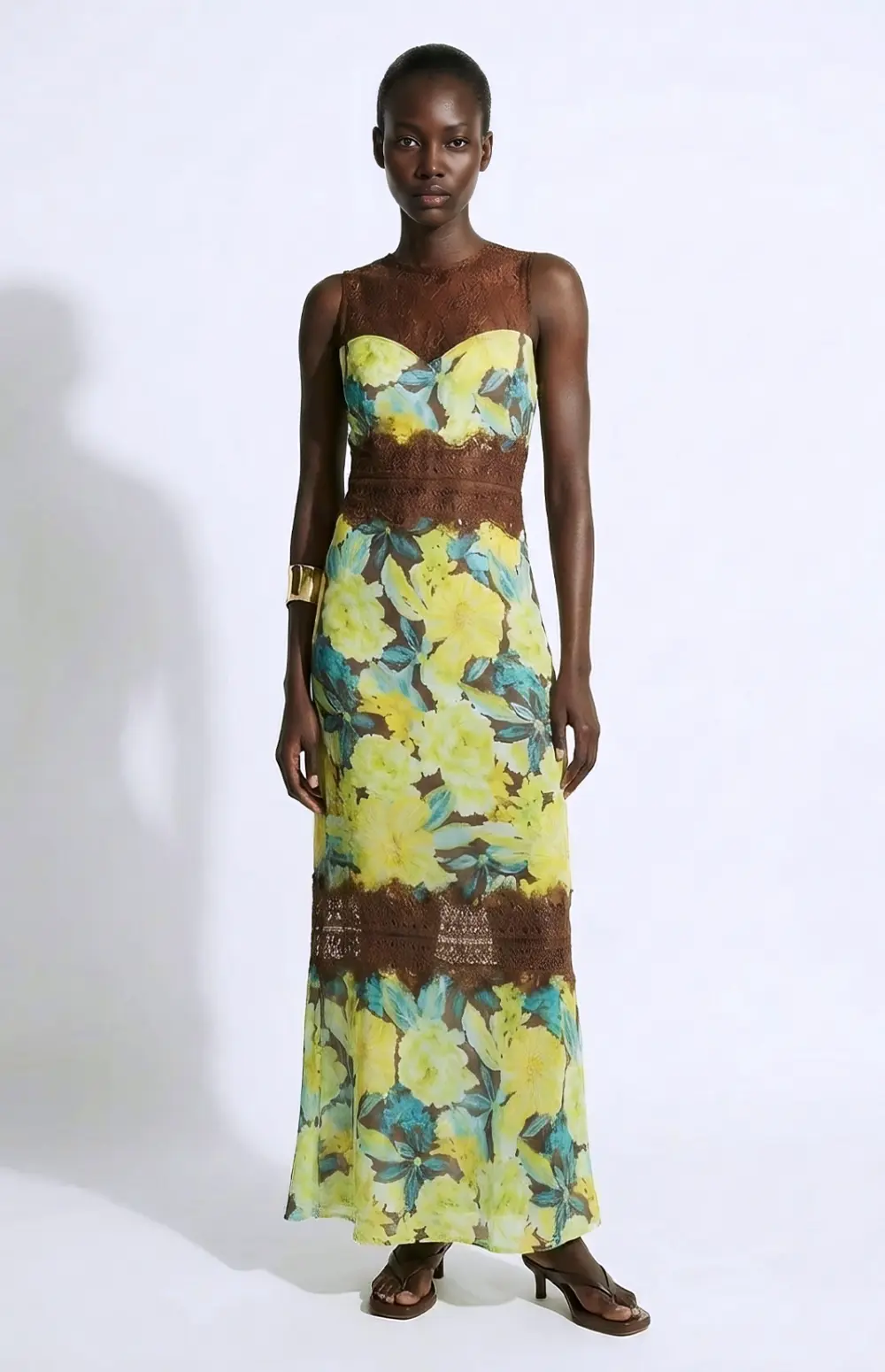 CLUB TROPICANA FLORAL DRESS