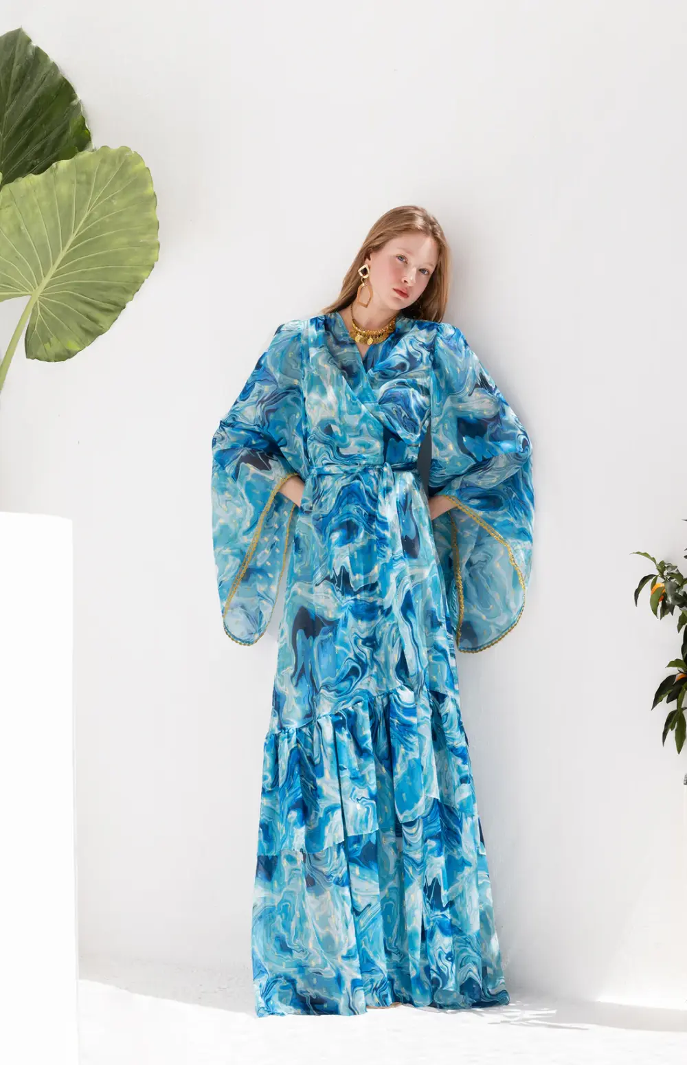 SKYE KIMONO DRESS