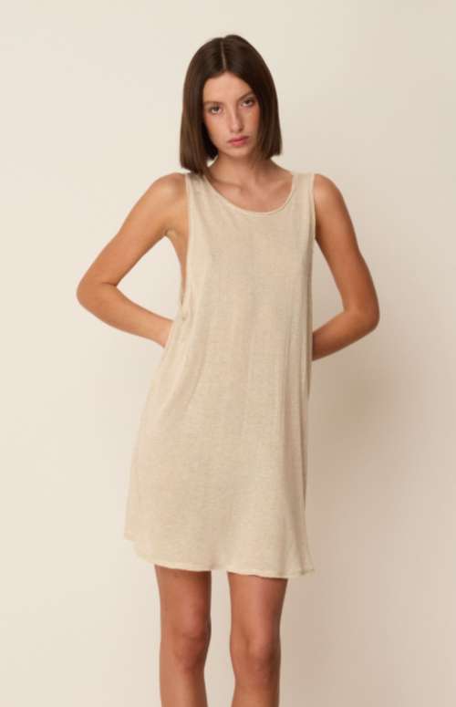 KNIT LINEN TANK TOP
