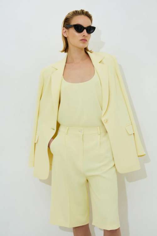NORA OVERSIZED CREPE BLAZER