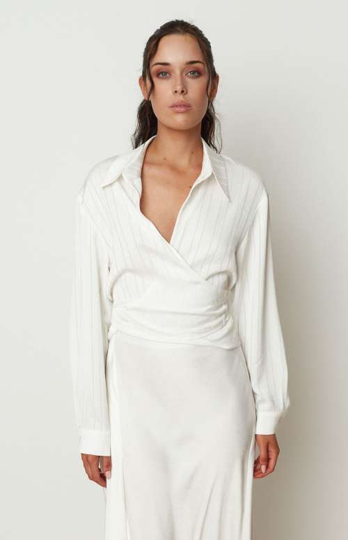 SLINKY WRAP SHIRT