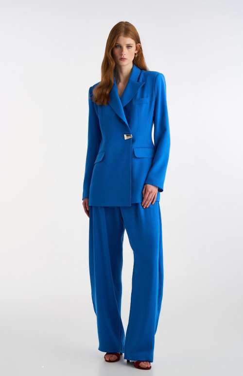 CREPE LONG PANTS