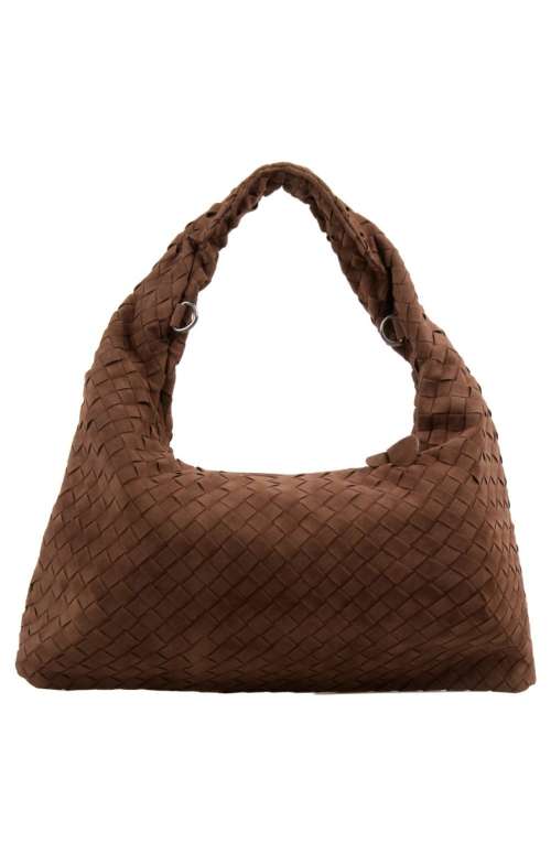 WOVEN SUEDE BAG