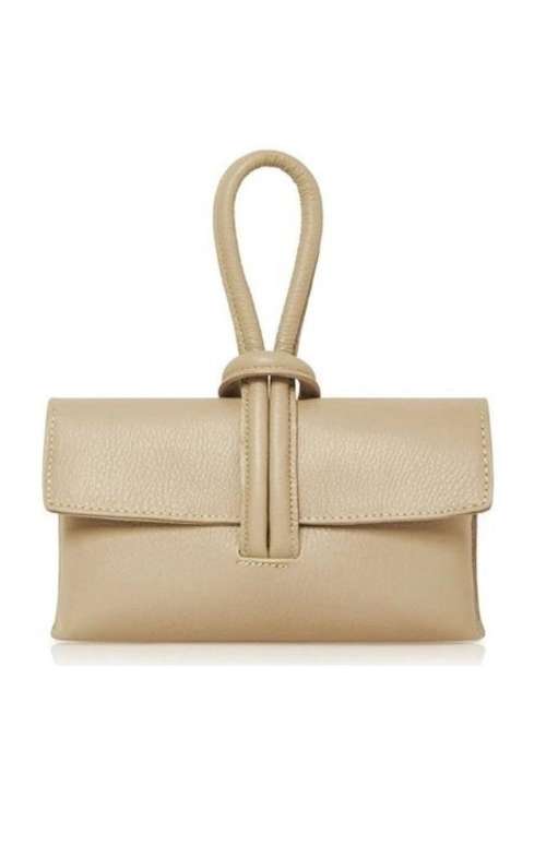 LEATHER BAG - WARM BEIGE