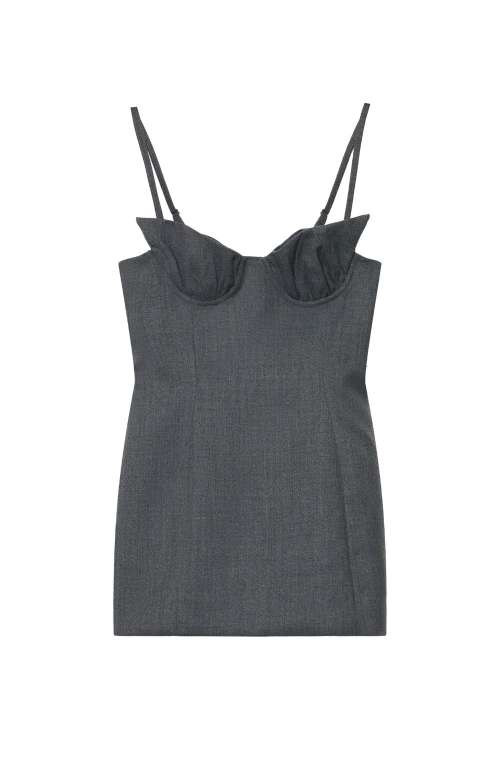 MINI DRESS GREY