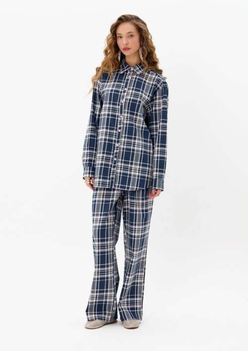 CO-ORD CHECKERED | SHIRT & TROUSERS