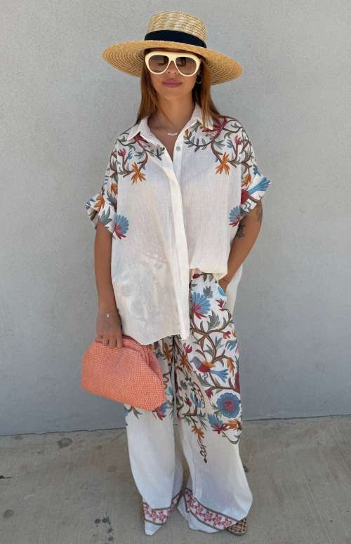 CO-ORD PRINTED | SHIRT & TROUSERS