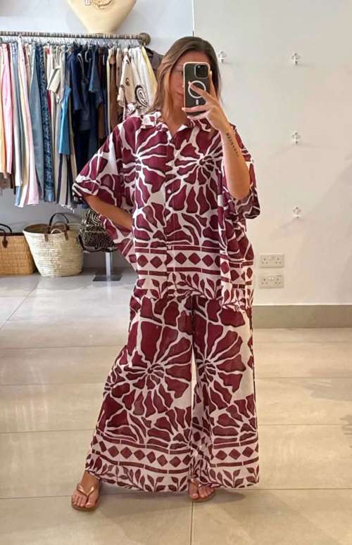 CO-ORD PRINTED | SHIRT & TROUSERS