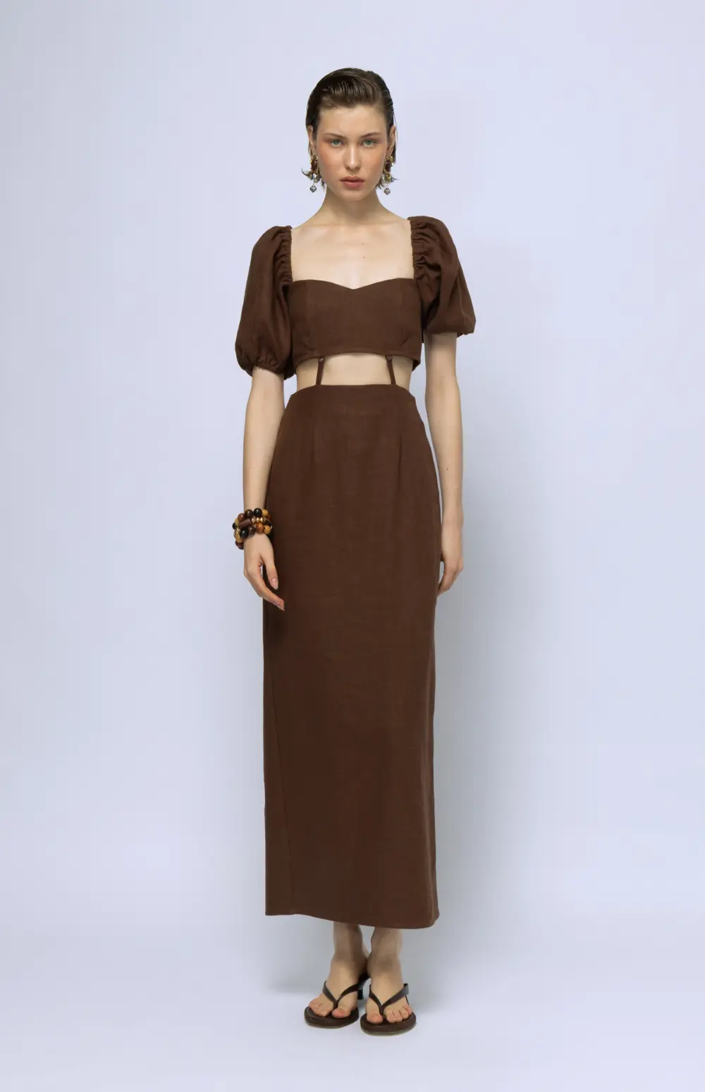 PANAMA CHOCO DRESS