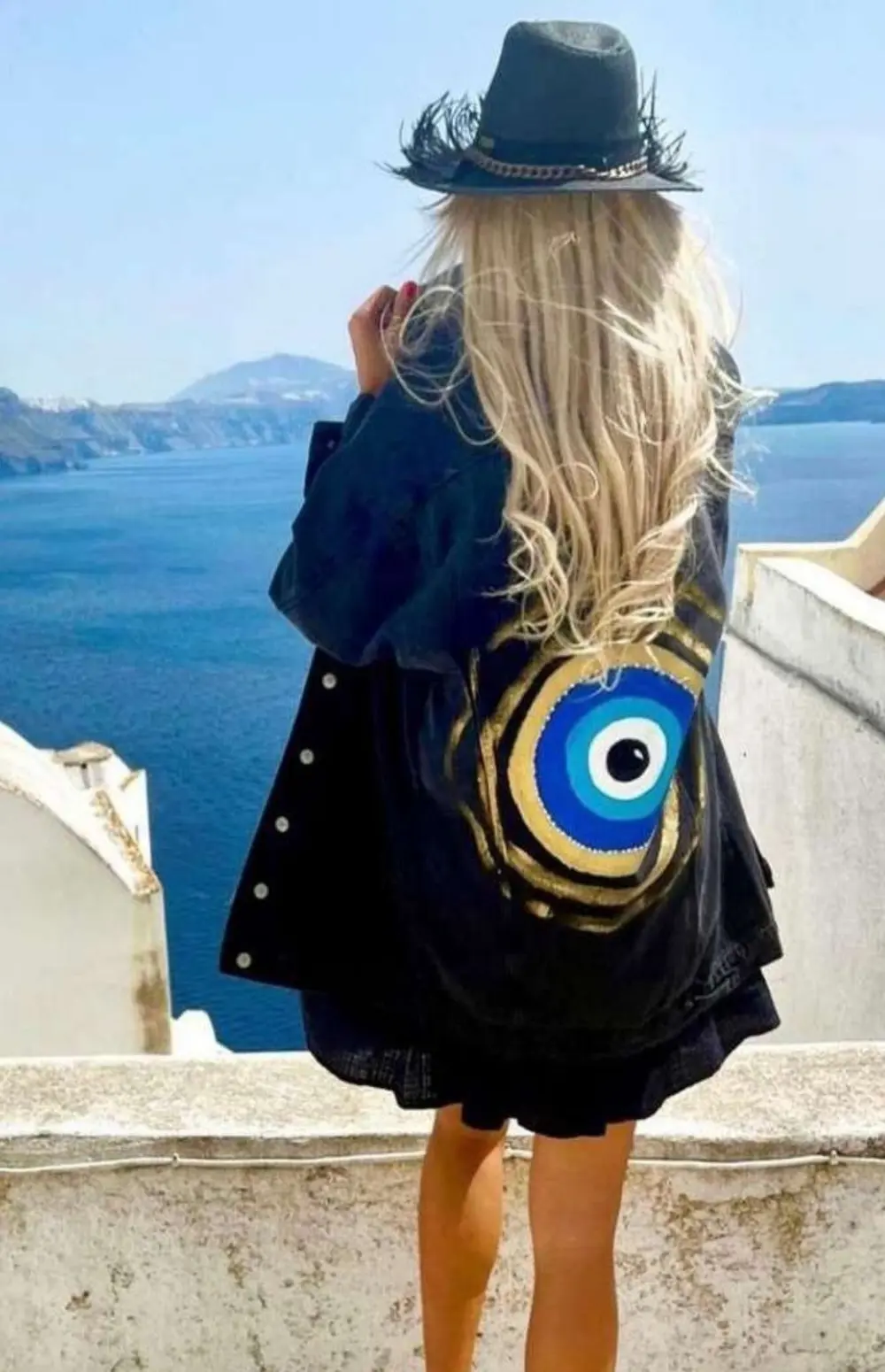 HANDMADE OVERSIZED DENIM JACKET