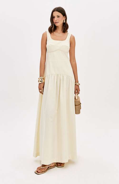 MAXI DRESS WITH STRAPS
