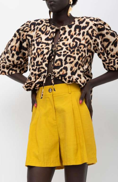 LUANDA LINEN SHORTS