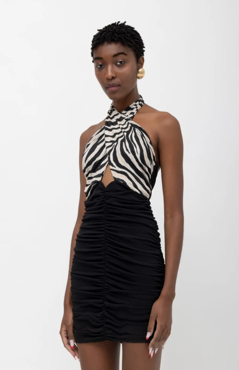 ECLIPSE ZEBRA DRESS