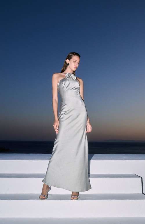 ALINA DRESS | GREY