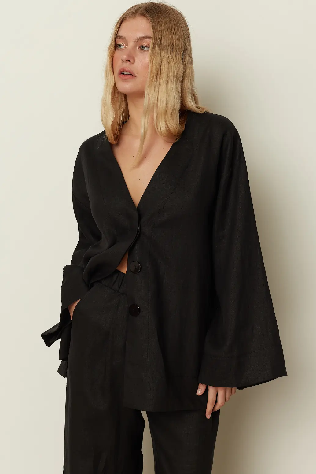 LINEN KIMONO