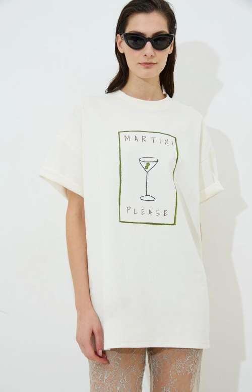 MARTINI OVERSIZE T-SHIRT