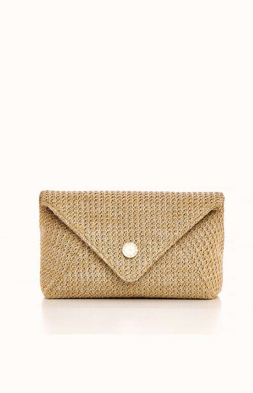NATURAL STRAW ENVY BAG