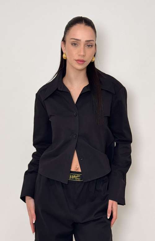 UNISEX OVERSHIRT | BLACK