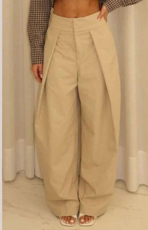 BARREL TROUSER