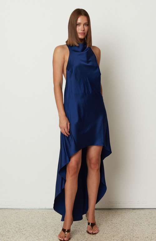 SLEEK ASYMMETRIC DRESS