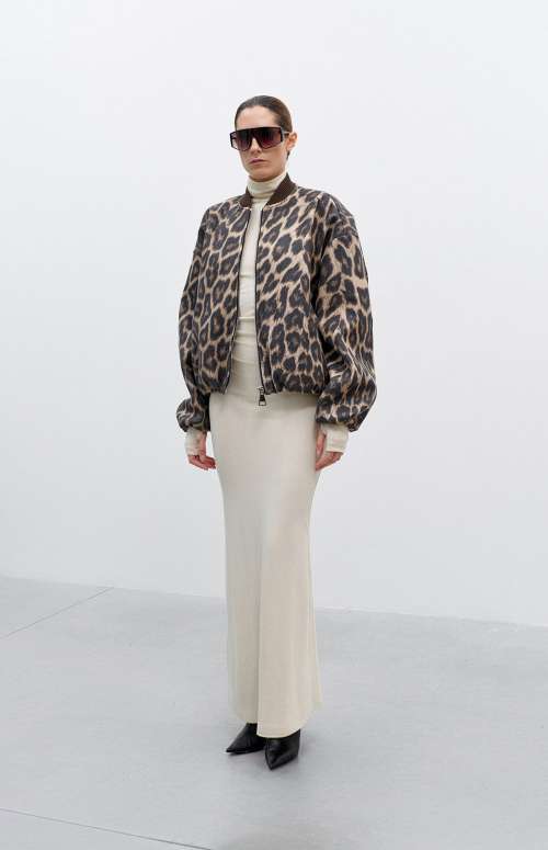 SPOTTED BOMBER JACKET