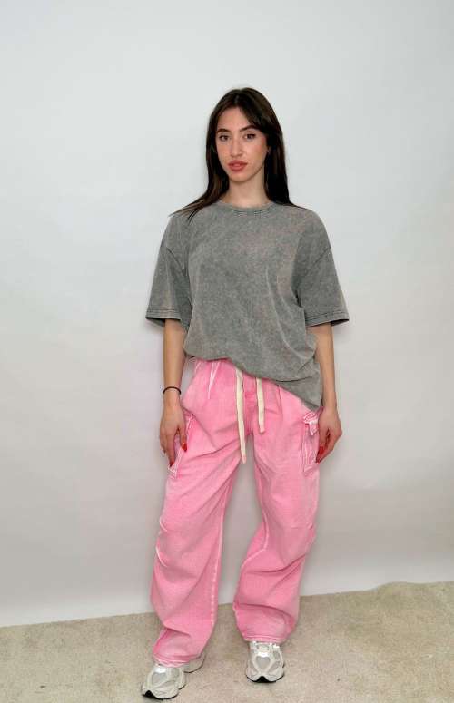 CARGO DENIM PANTS