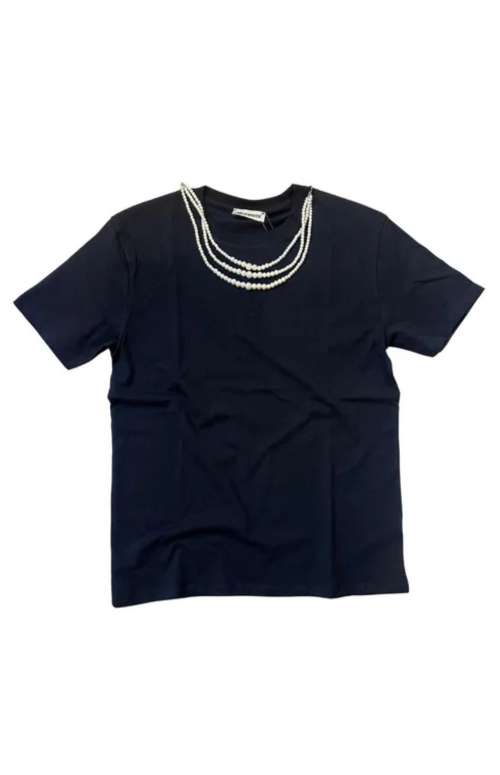 T-SHIRT WITH PEARLS