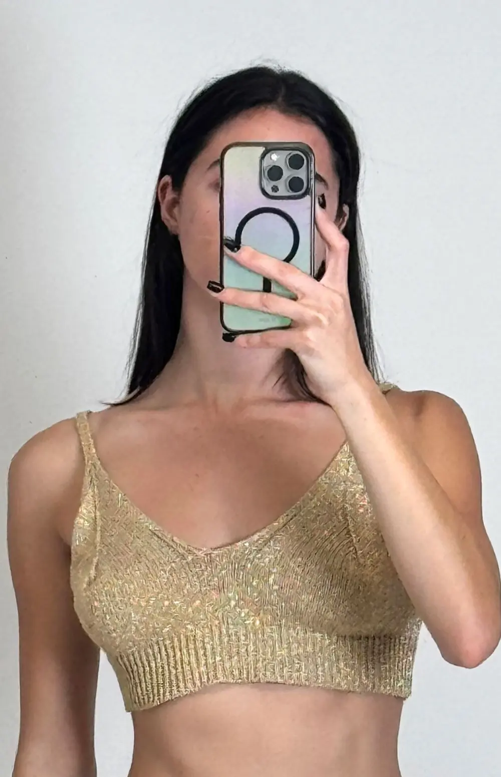 KNIT CROP TOP