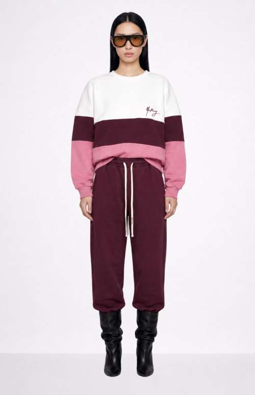 BARBARA BORDEAUX HOODIE