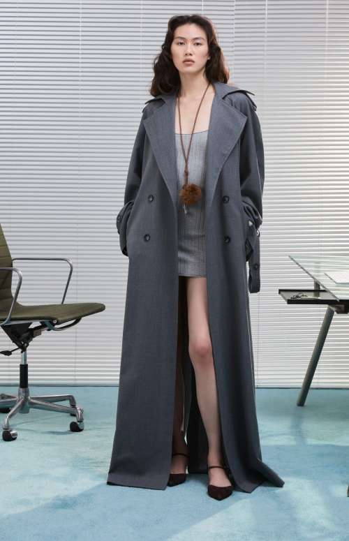 OVERSIZED LONG TRENCHCOAT