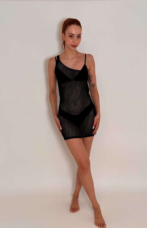 DRESS MINI ONE SHOULDER