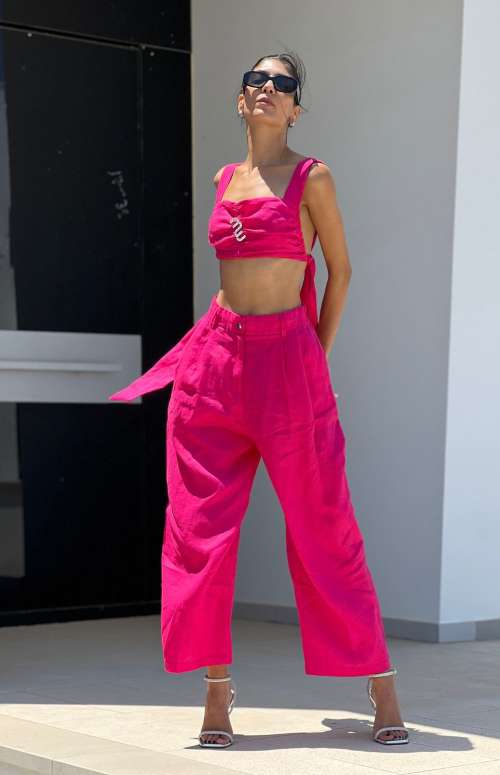 MILKWHITE LINEN CO-ORD