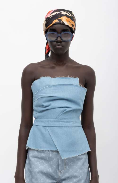 MAYA DENIM TOP