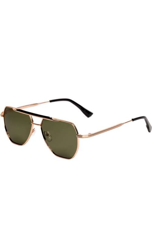 JETT BLACK/GOLD SUNGLASSES