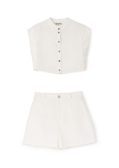 CO-ORD SLEVELESS TOP & SHORTS