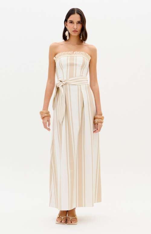 STRAPLESS MAXI DRESS