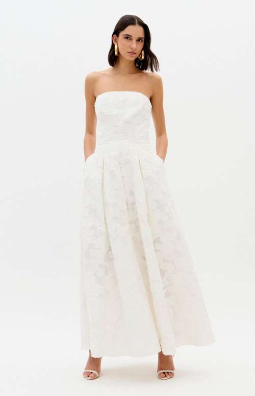 STRAPLESS DRESS