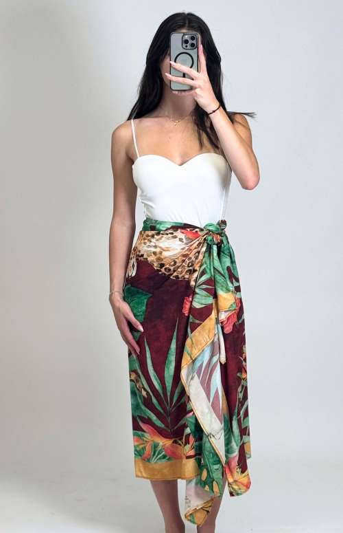 PRINTED PAREO