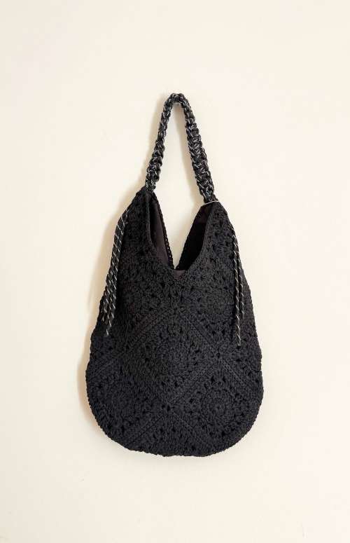 CROCHET SHOULDER BAG